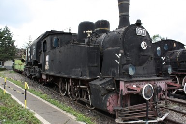 CFR 077 at Sibiu Steam Locomotive Museum 01